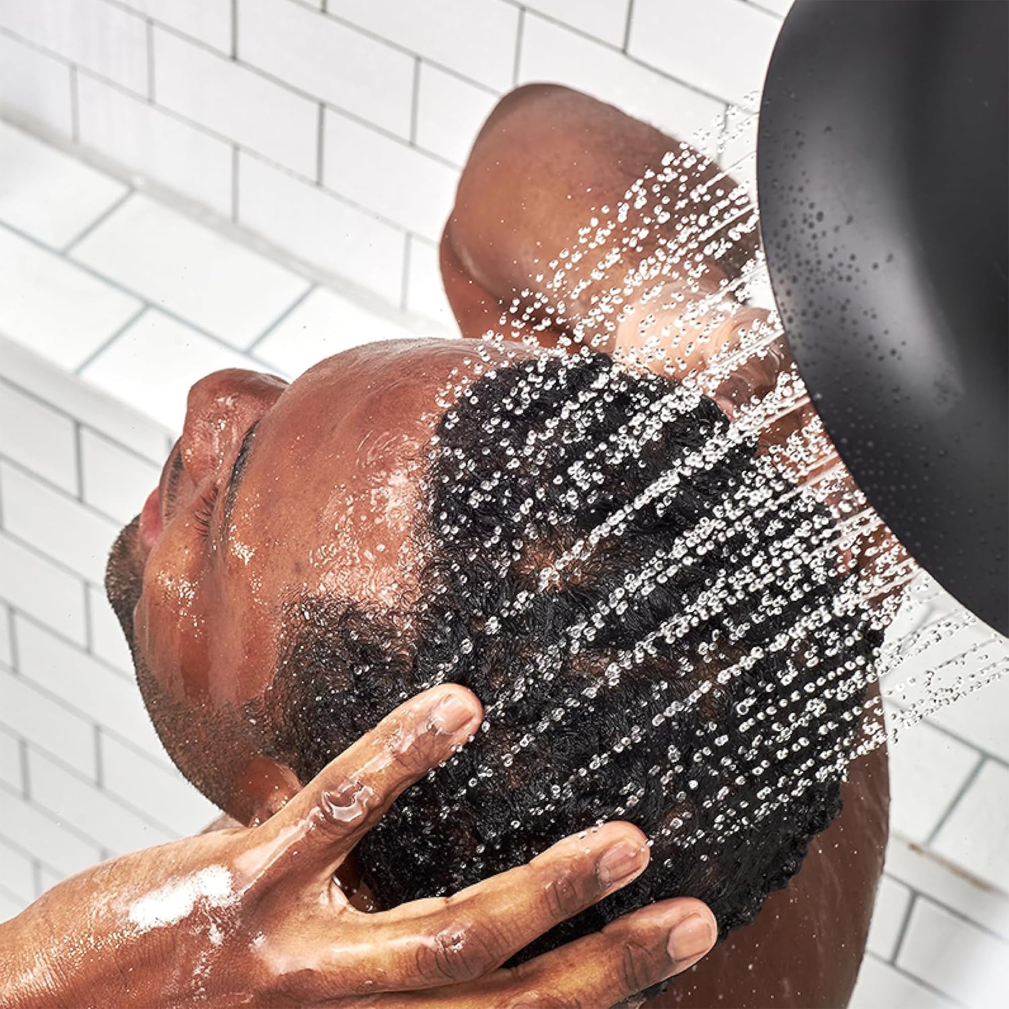 Huron Men's Conditioner two-bottle pack demonstrates convenient at-home care