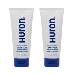 Huron Men’s Face Moisturizer cooling gel applied for instant refresh and hydration