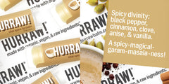 Hurraw! Coffee Bean lip balm tube with subtle aroma for daily use.
