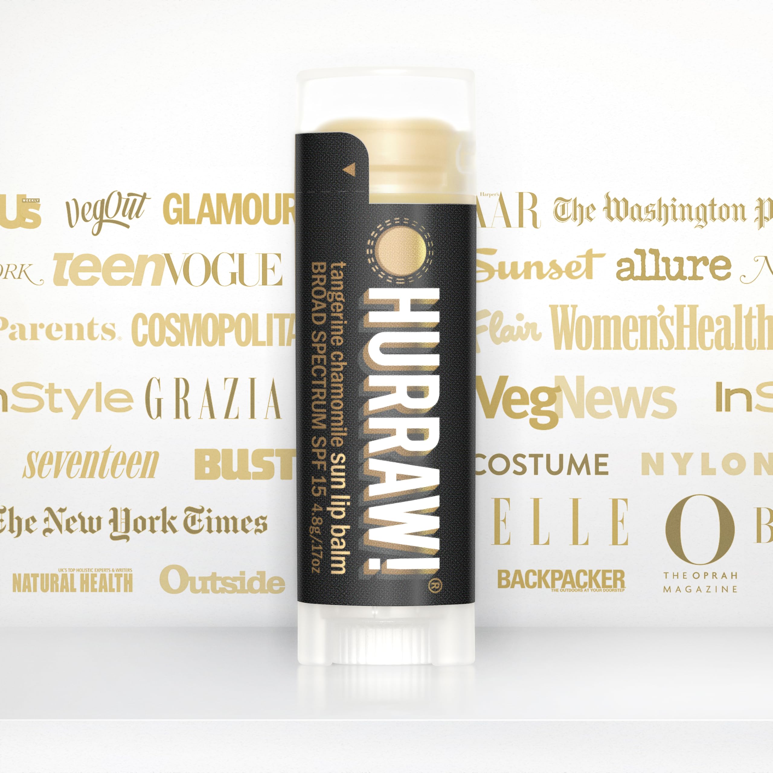 Hurraw! Organic vegan USA-made lip balm with raw ingredients.
