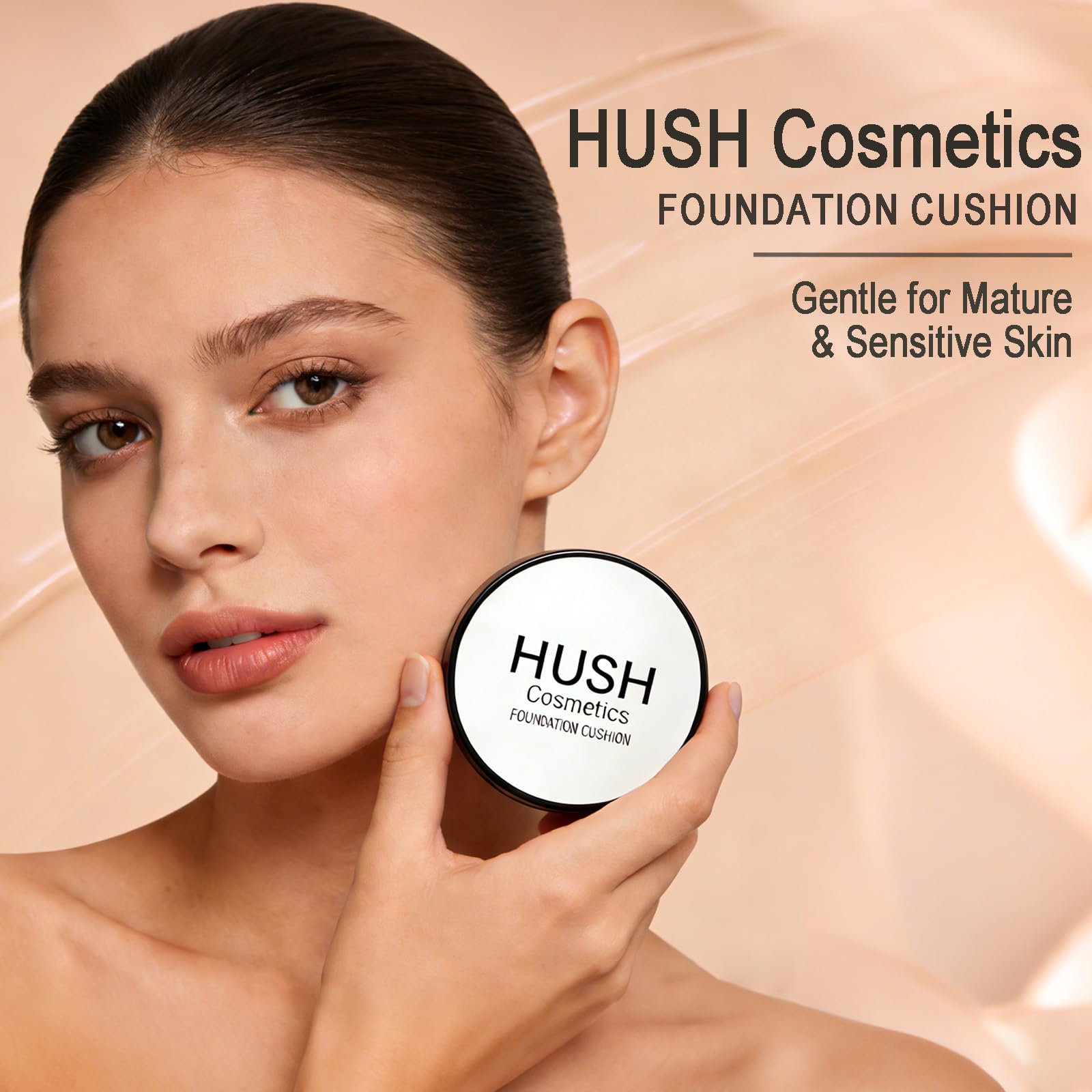 Foundation Natural shade swatch blending seamlessly for a fresh, even complexion.