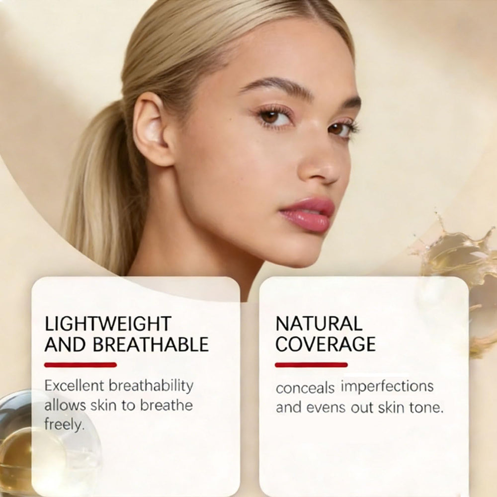 Hush Coverage Foundation ready to set with spray or powder for lasting hold