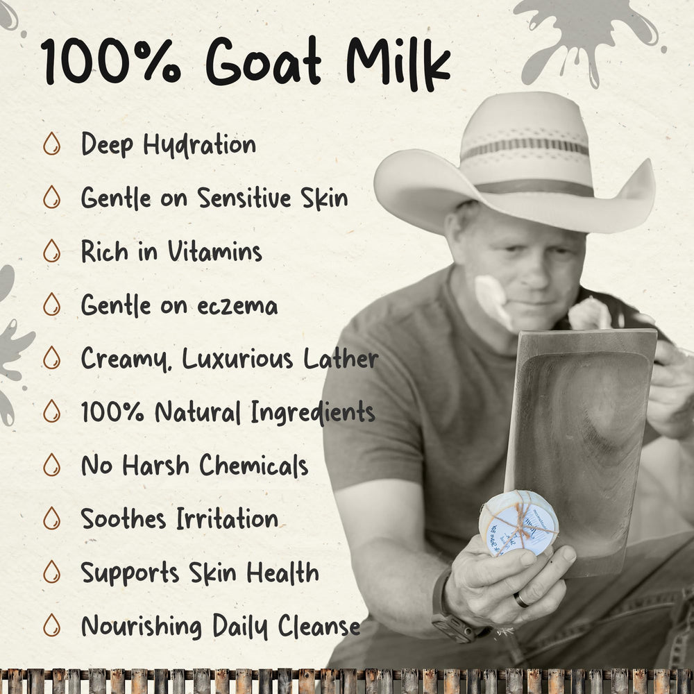 HushHush Farm goat milk oil closeup showing nourishing ingredients for moisturized skin.