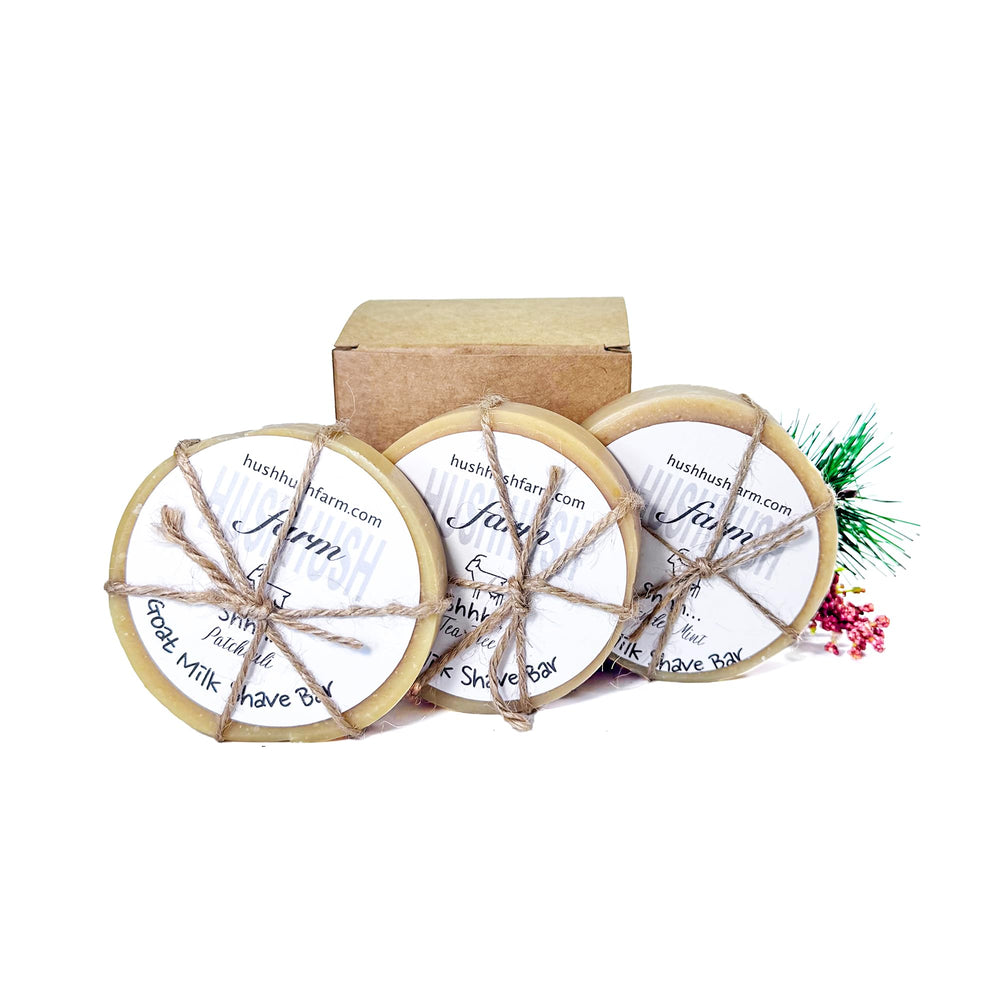 HushHush Farm patchouli shaving soap visual promotes rich lather for a smooth, comfortable shave.