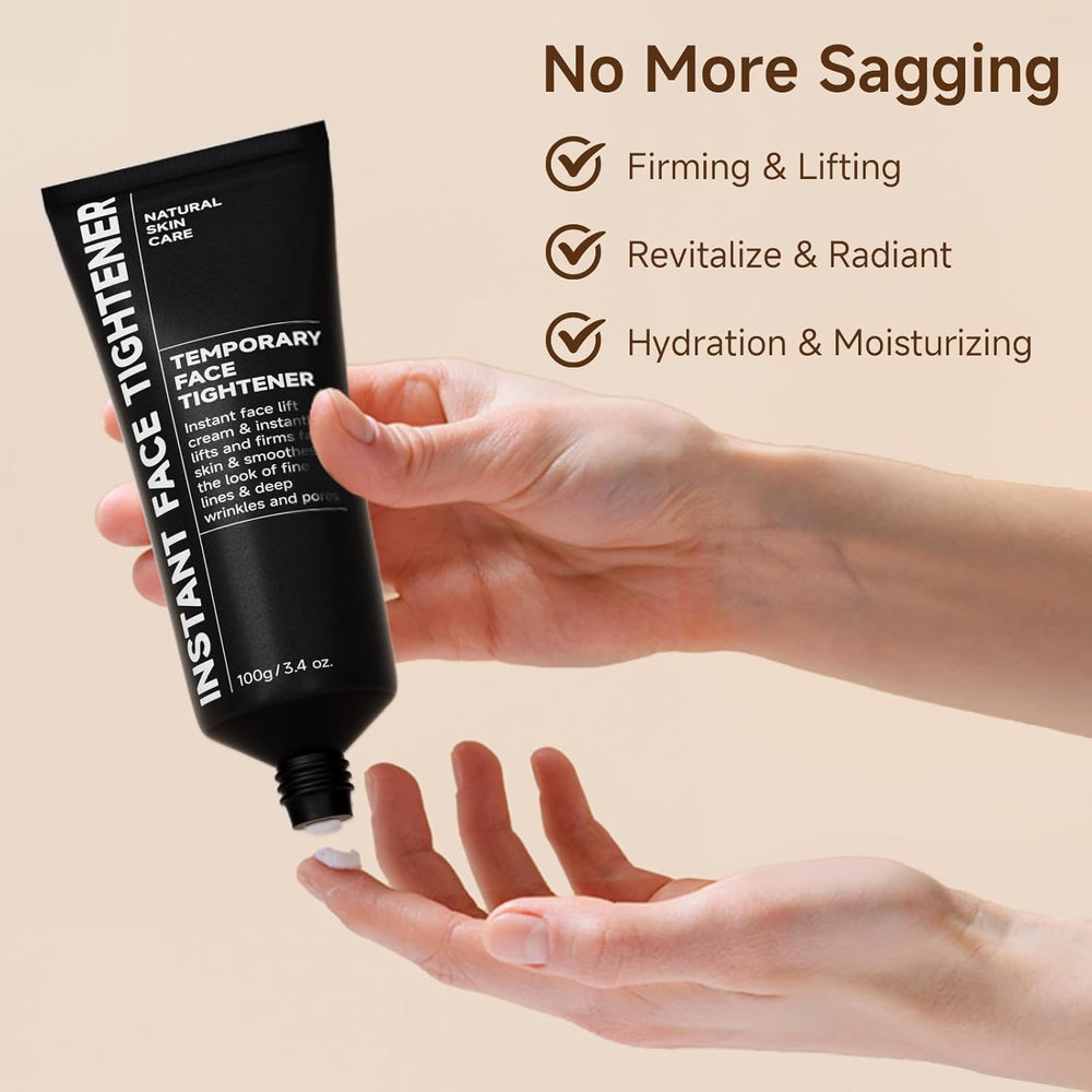 HUSPUR Face Tightener application in daily skincare routine before makeup.