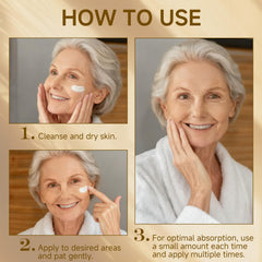 HUSPUR Instant Eye Tightener product on display suggests versatile routine for mornings and events.