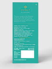HVNLY Pleasure EDP foil wrap image hints at premium unboxing and care
