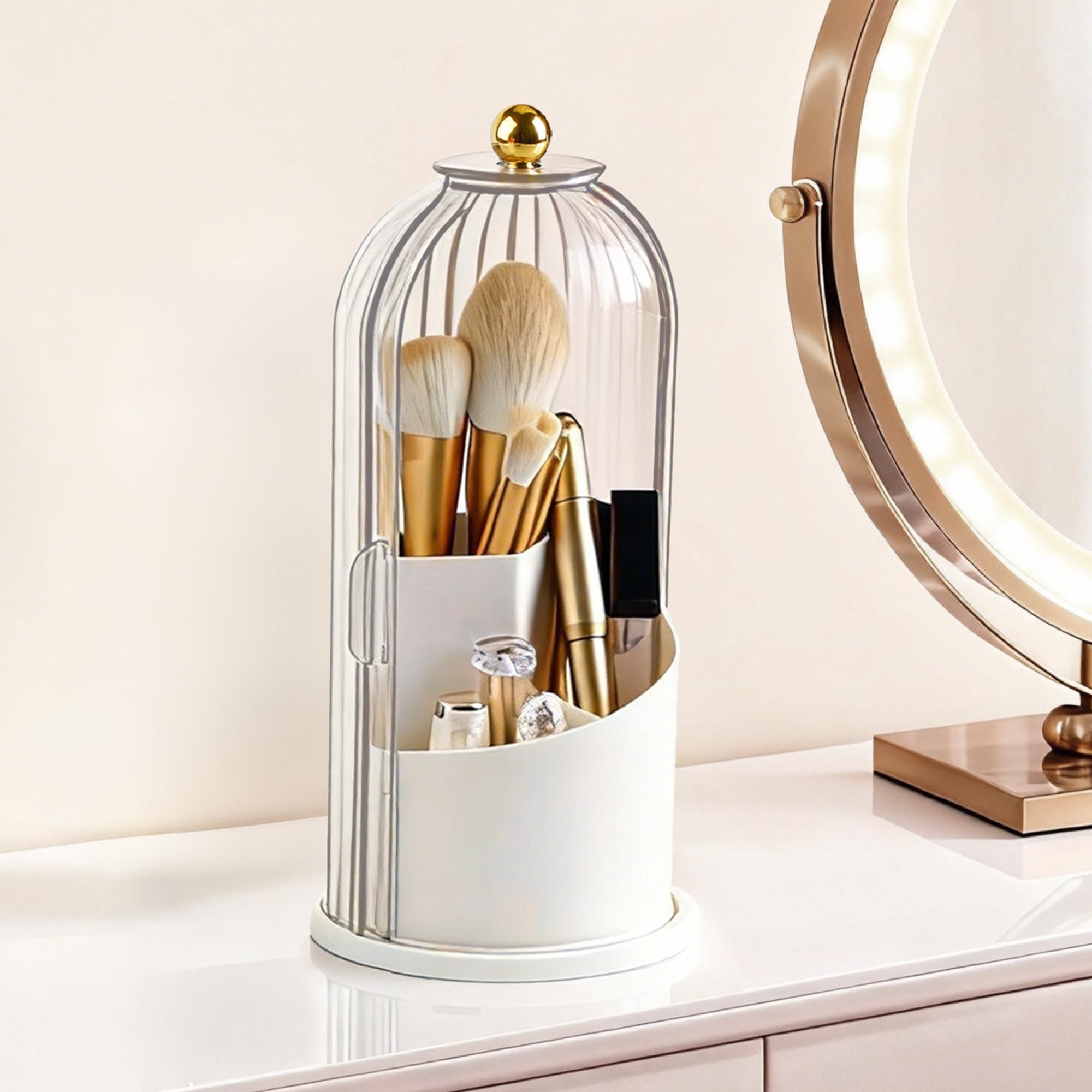 Hvygss 360° rotating base enables easy access to brushes and tools