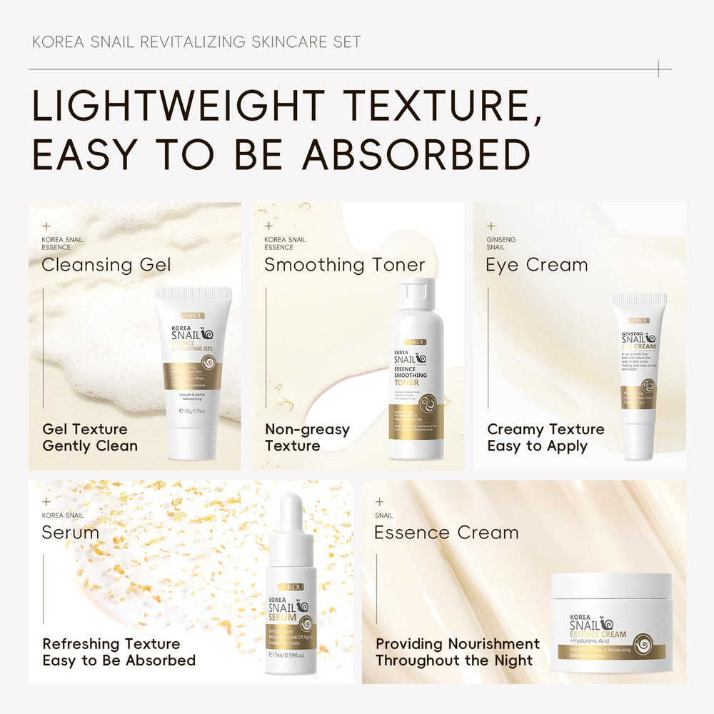 HXLYBD snail eye cream nourishes delicate under-eye area