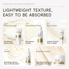 HXLYBD snail eye cream nourishes delicate under-eye area