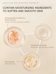 HXLYBD snail serum provides hydration and improved skin texture