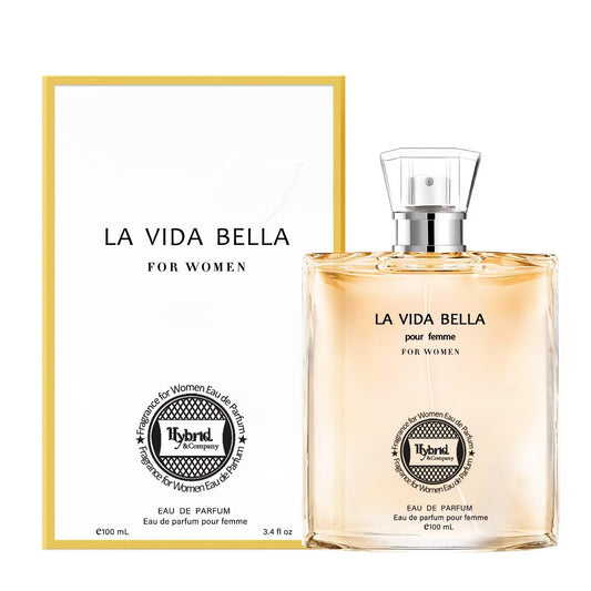Hybrid & Company La Vida Bella bottle front for everyday elegance