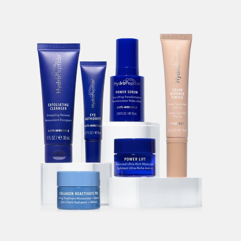HydroPeptide Power Lift jar delivers a creamy texture for subtle lifting.