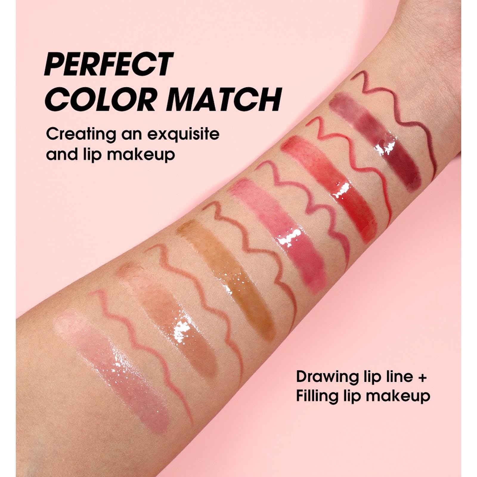 Hyesamyo waterproof long-lasting lip liner ensures smudge-free definition all day
