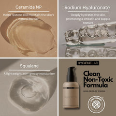 HygieneLab ceramides NP/AP/EOP emphasize barrier support.