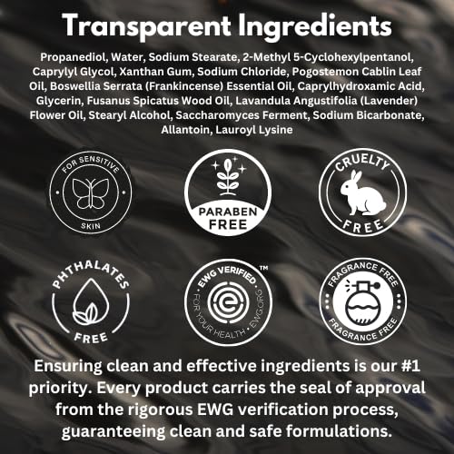 HygieneLab sandalwood scent adds natural earthy aroma