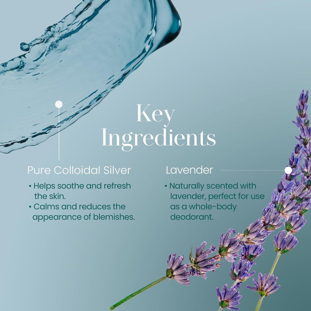Hylunia Colloidal Silver Mist Toner applied on the face for gentle hydration