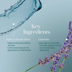 Hylunia Colloidal Silver Mist Toner applied on the face for gentle hydration