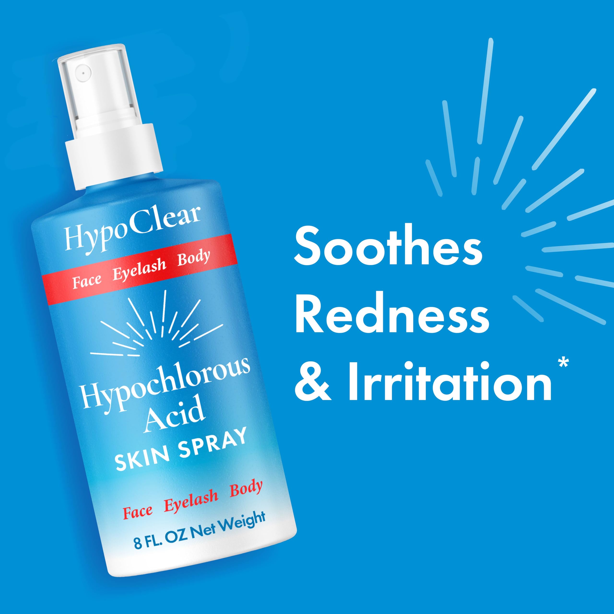 Family-friendly HypoClear spray suitable for kids and adults.