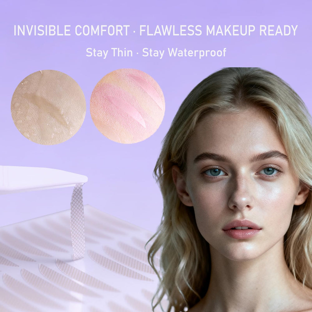HZFYVBC eyelid tape three-width pack fits varied eyelids