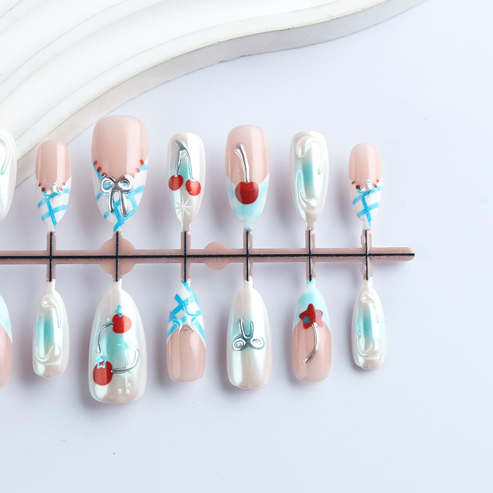 HZJXRT glue stickers for secure, quick nail adhesion