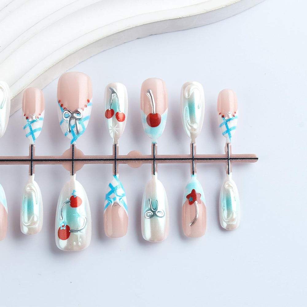 HZJXRT glue stickers for secure, quick nail adhesion