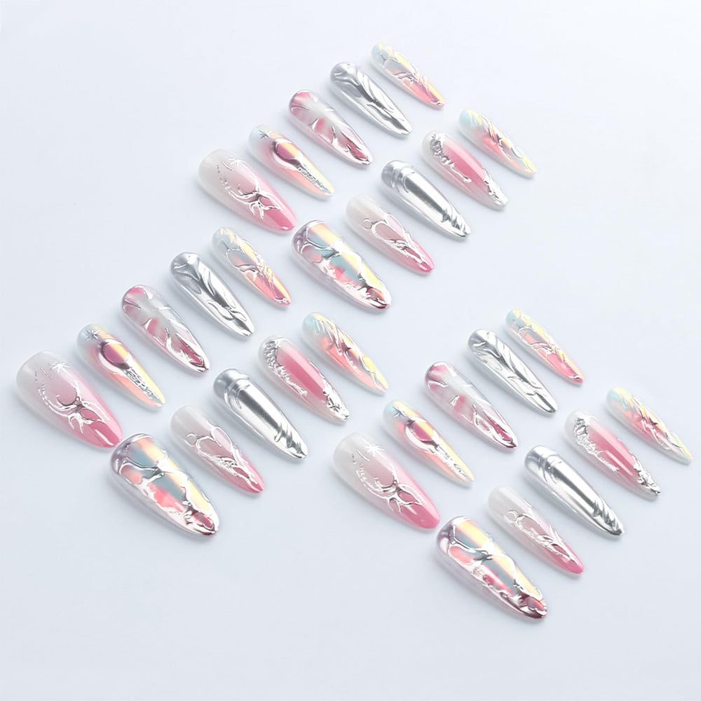HZJXRT mini file and wooden stick aid precise nail fitting.
