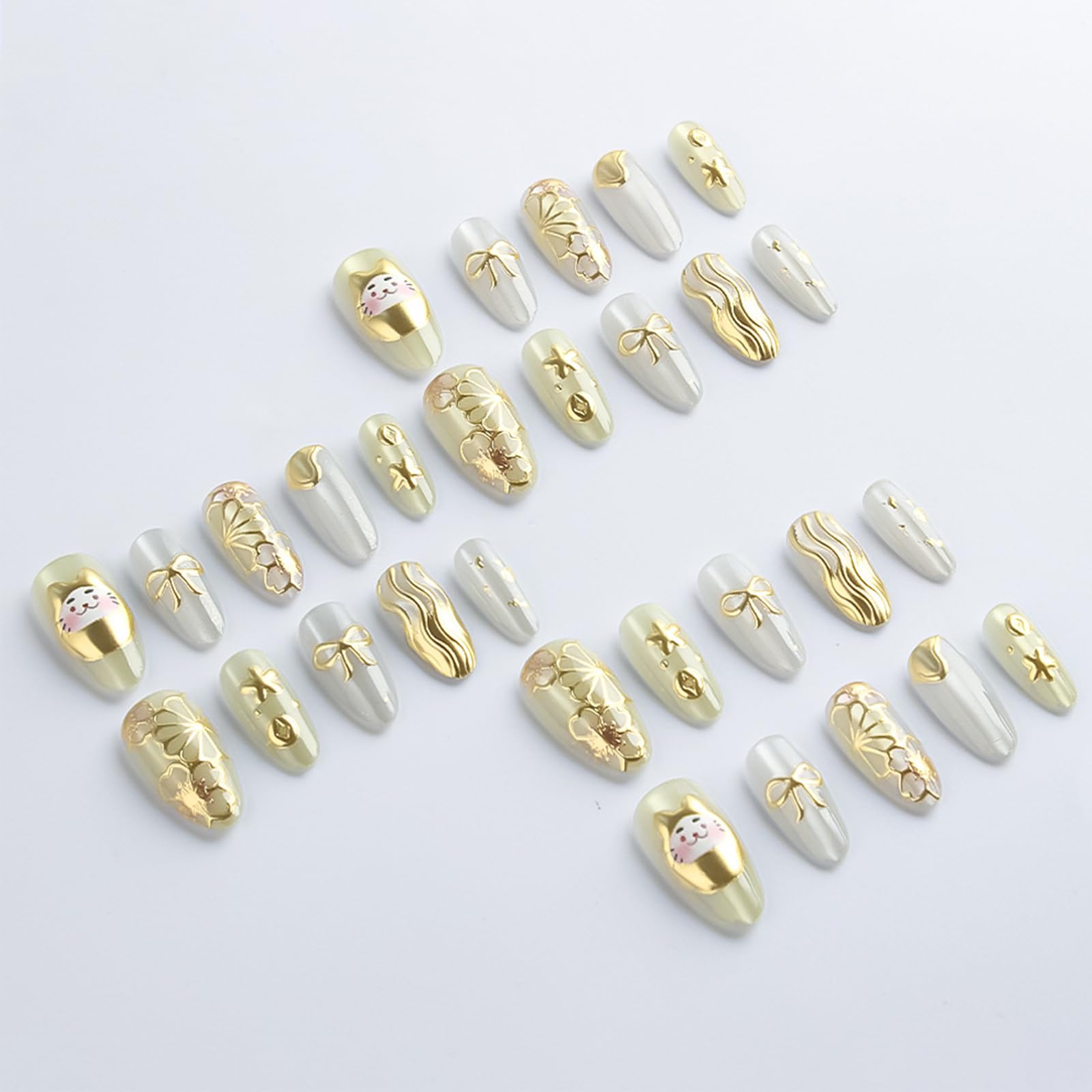 HZJXRT Money Cat Nails Valentine style for stylish date-night nails.