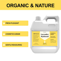 Hznxolrc lavender hydrosol pour bottle for easy skincare use
