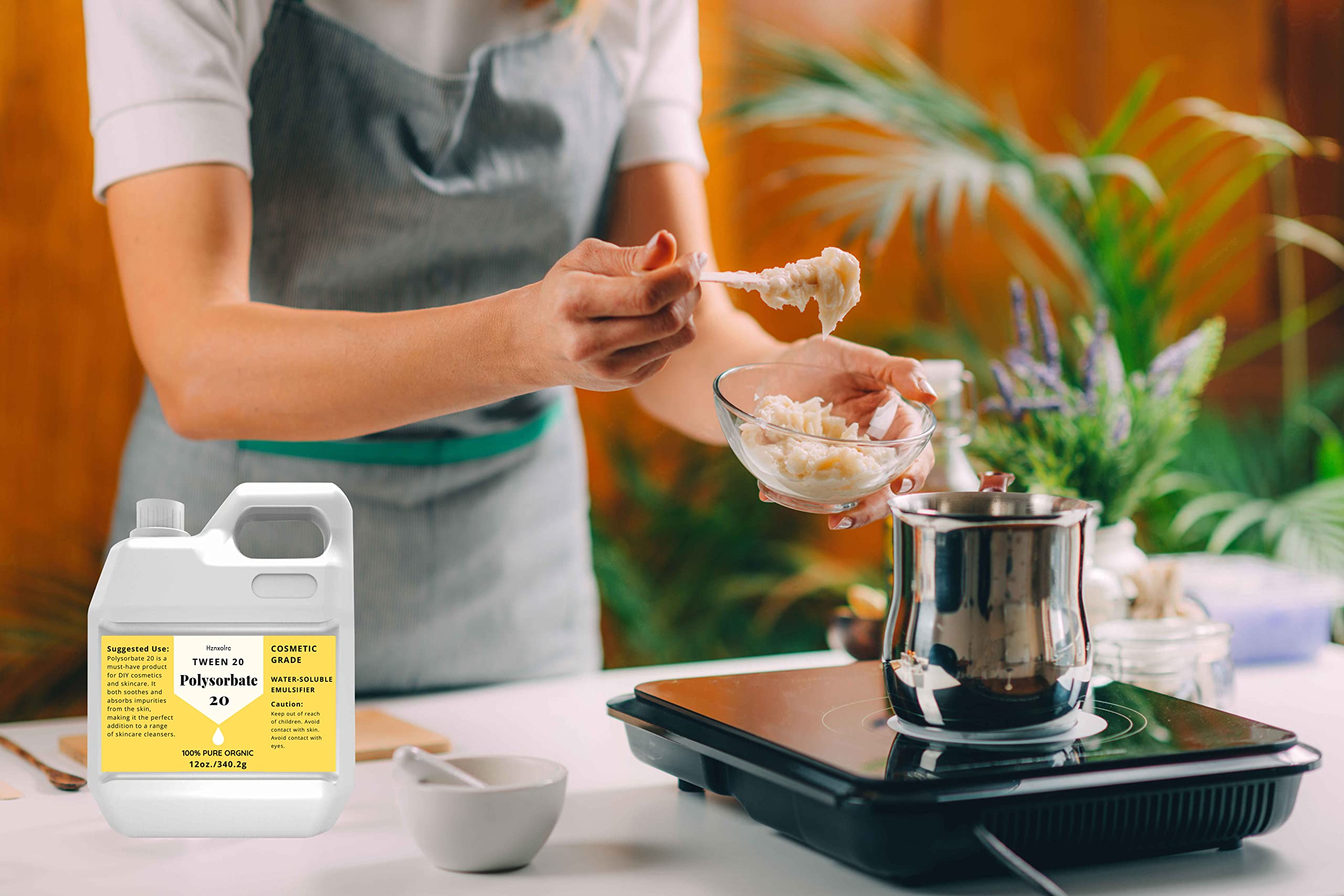 Hznxolrc Polysorbate-20 bath product formulation for consistent textures