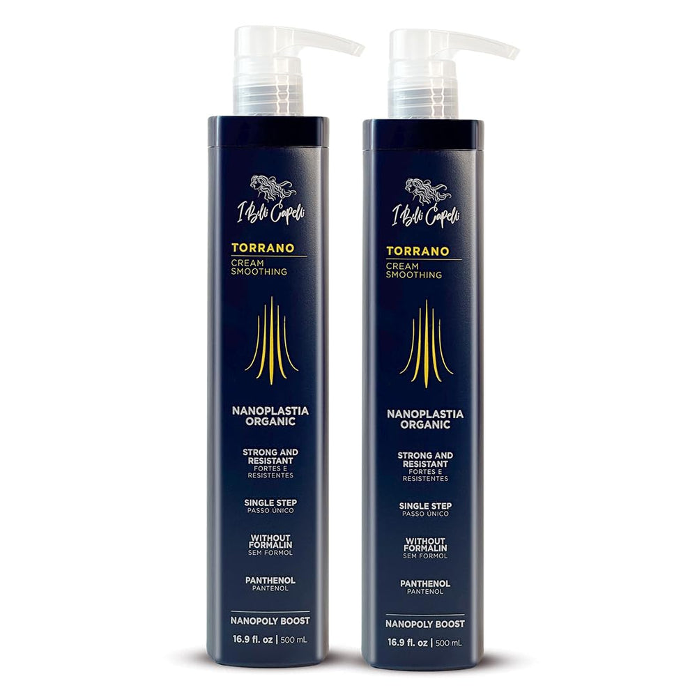 I Belli Capelli Torrano bottle for single-step keratin treatment you apply to hair