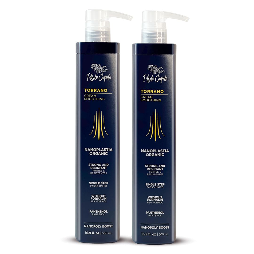 I Belli Capelli Torrano bottle for single-step keratin treatment you apply to hair