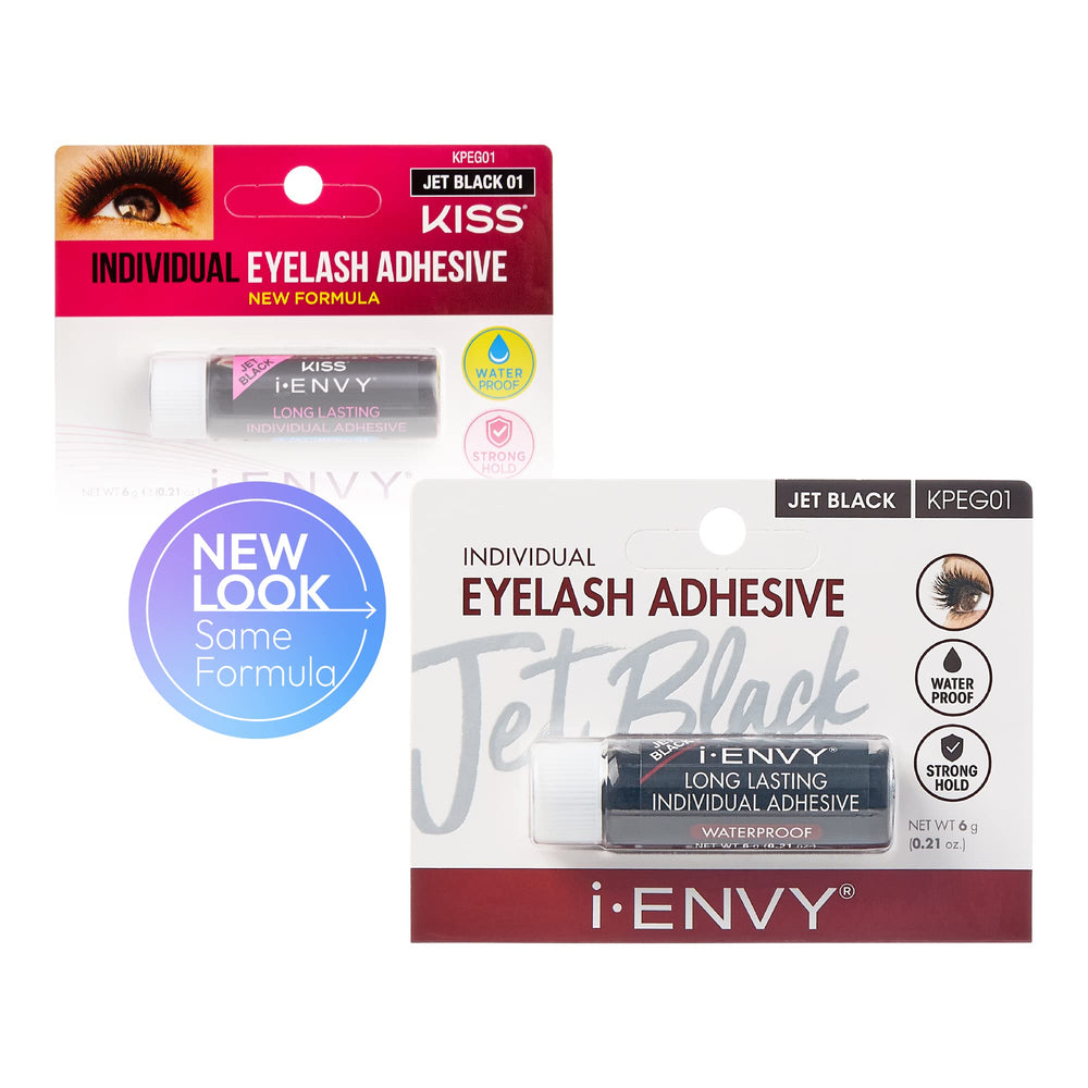 i-ENVY lash adhesive is latex-free, gentle on sensitive eyes during long wear.