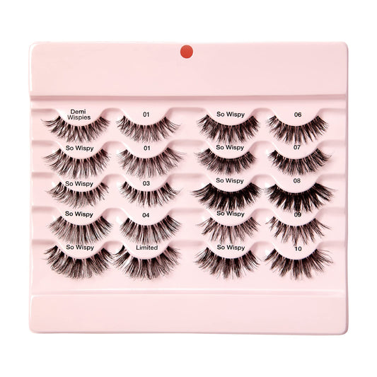 i-ENVY natural wispy look human hair lashes for daily wear
