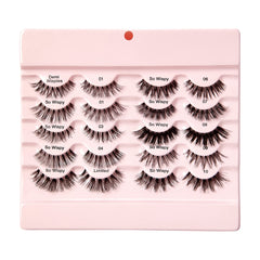 i-ENVY natural wispy look human hair lashes for daily wear