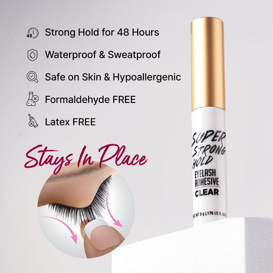 i•ENVY brush-on applicator demonstrates precise, mess-free application for strip lashes