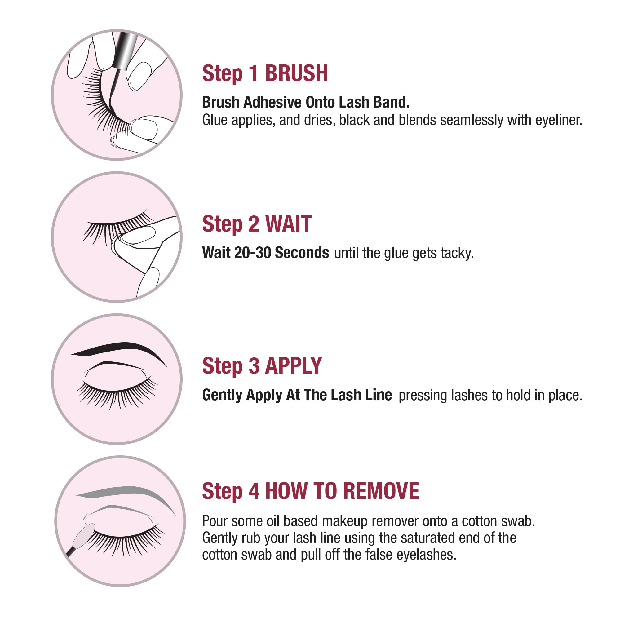 i•ENVY latex-free label emphasizes safe wear for sensitive eyes