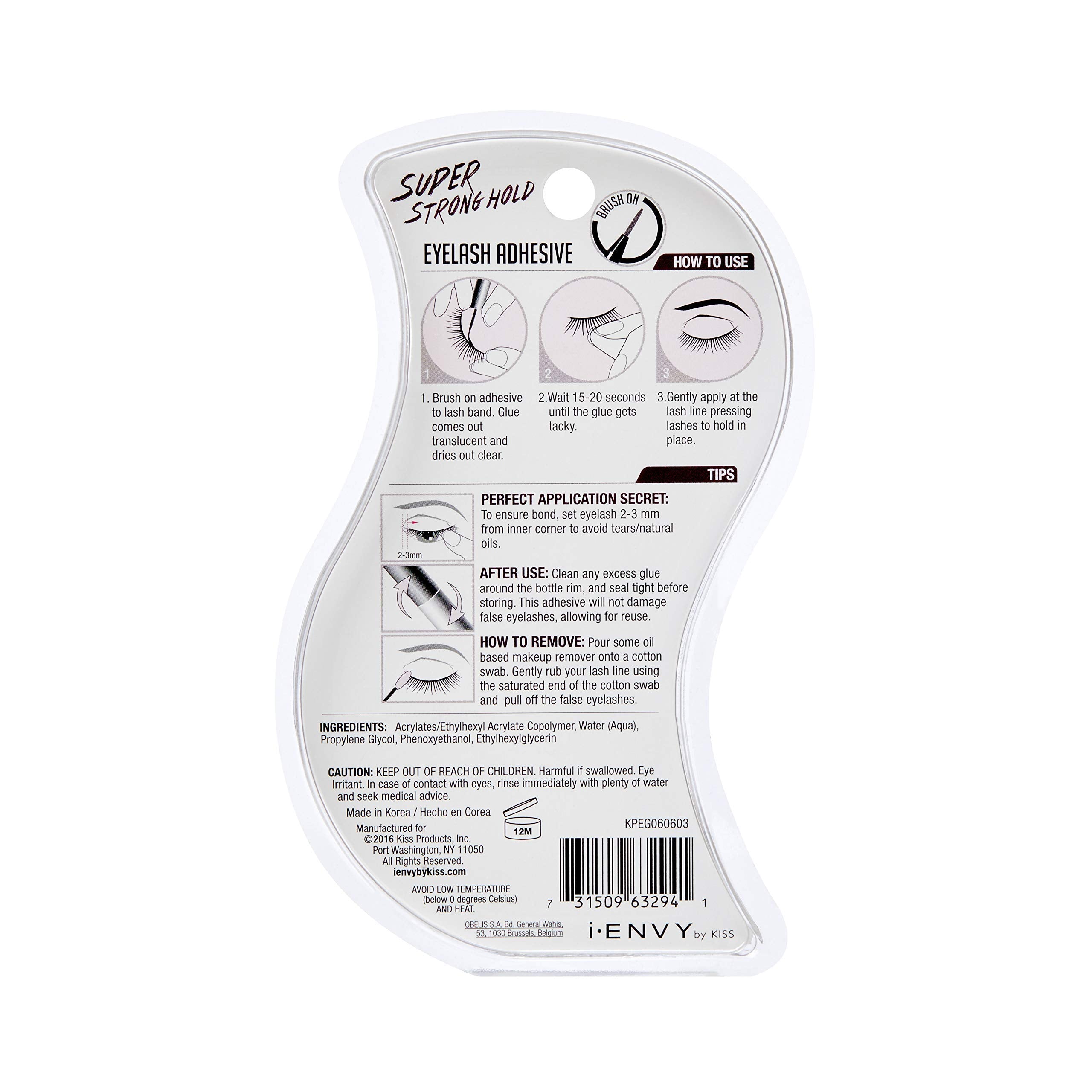i•ENVY strip lashes application demonstrates reliable bond on various styles