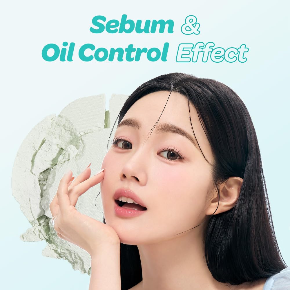 I'M MEME oil-control sebum absorption reducing shine on the T-zone.