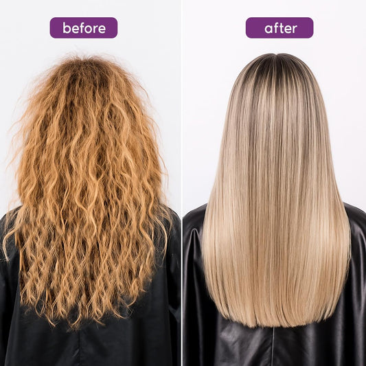 I Belli Capelli Ravenna Blond B-tox kit contents explain prep for blond results