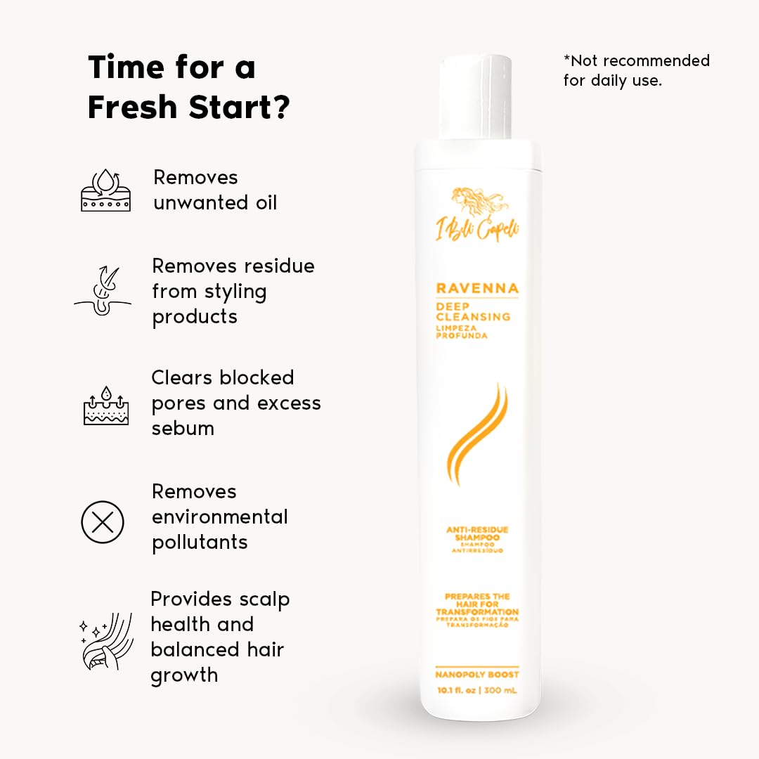 I Belli Capelli Ravenna Blond B-tox post-treatment hair looks sleek and luminous