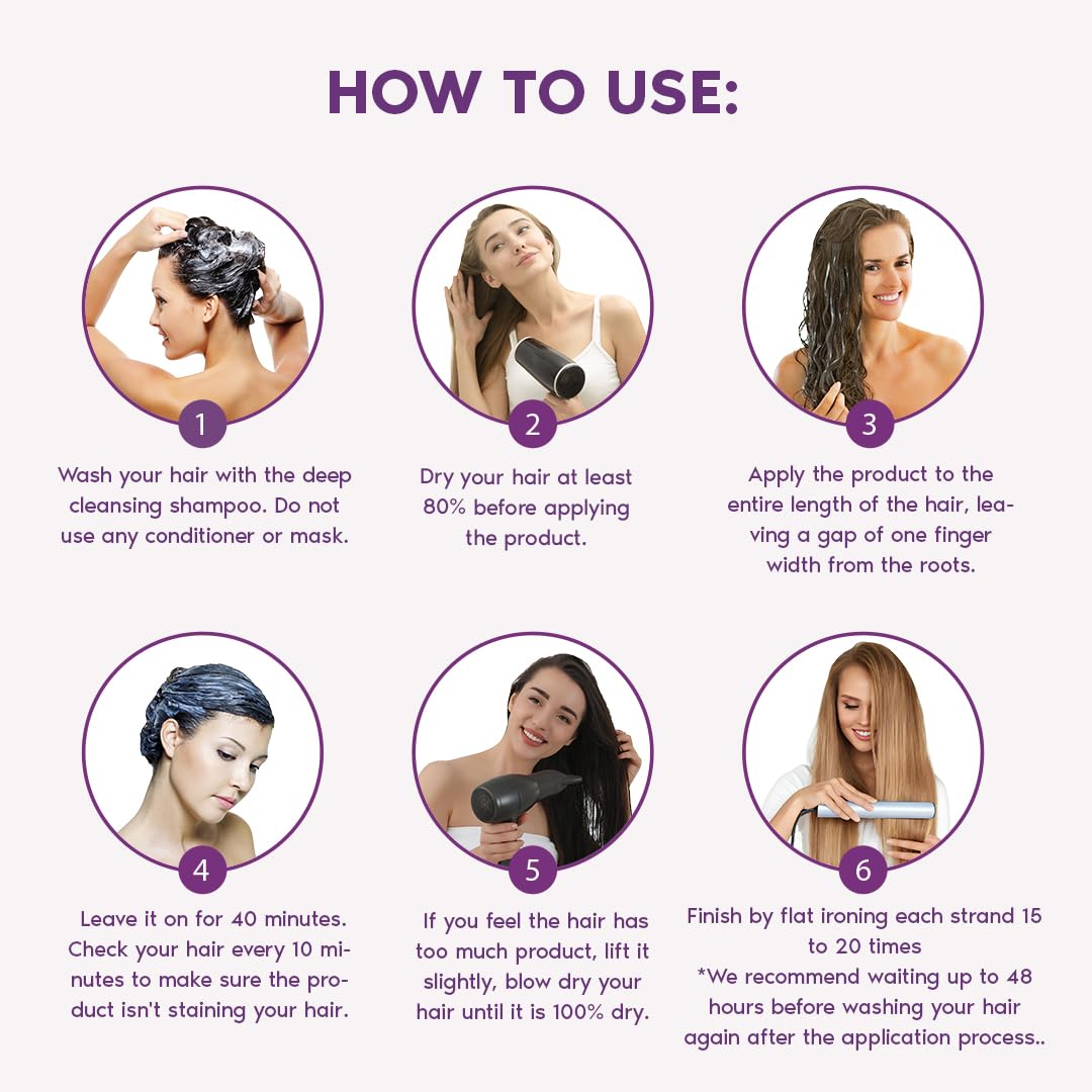 I Belli Capelli Ravenna Blond B-tox mask on damp hair before drying