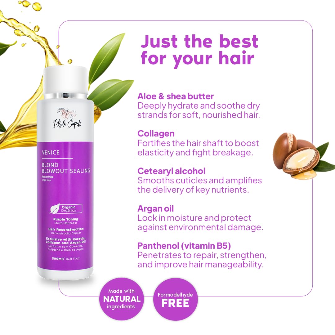 I Belli Capelli Venice keratin treatment waiting time 60–90 minutes