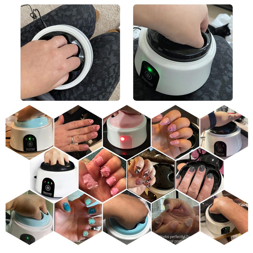 I·B·N G Nail Bowl odor covers help reduce fumes.