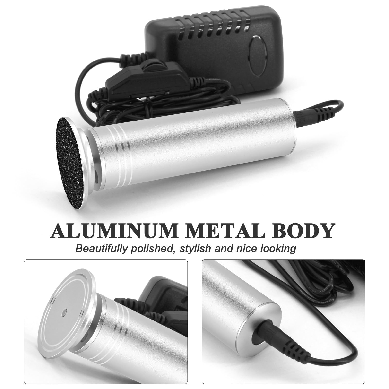 I·B·N G high-torque design powers through dead skin with steady control.