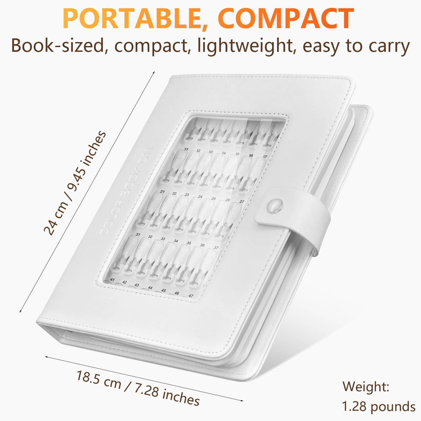 I·B·N G C11 washable swatch board for easy cleaning.