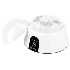 IBNG white electric nail bowl design fits compact spaces