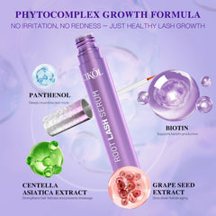 ICIKOL Eyelash Serum ingredients peptides highlight nourishing blend for lash health