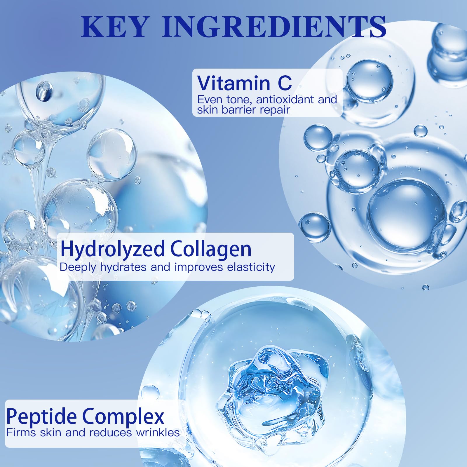 ICIKOL hyaluronic acid moisture boost demonstrates lasting hydration for a dewy glow.