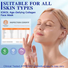 ICIKOL soft jelly texture ensures comfortable, non-irritating facial contact.